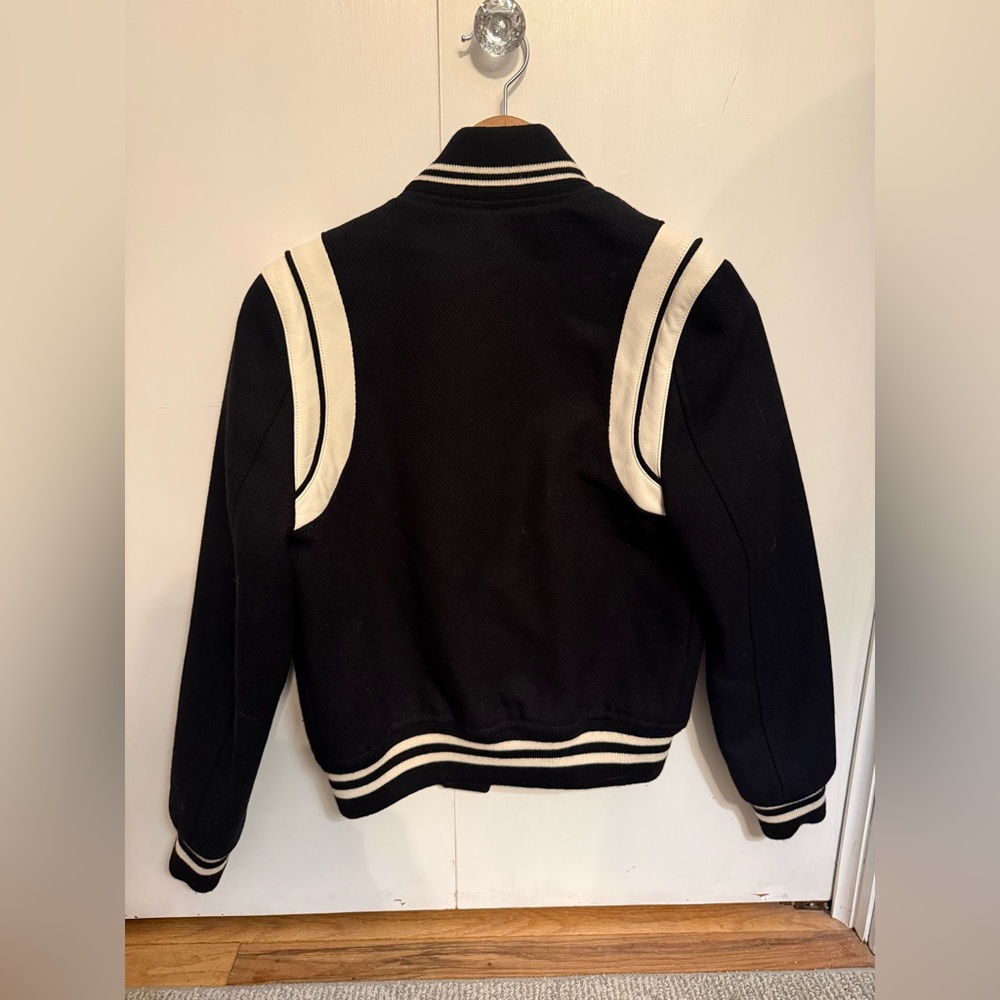 Saint Laurent Paris Teddy bomber jacket - Picture 4 of 6